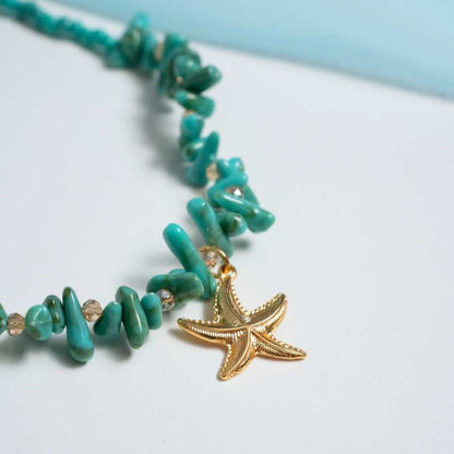 Colar Maré Turquesa