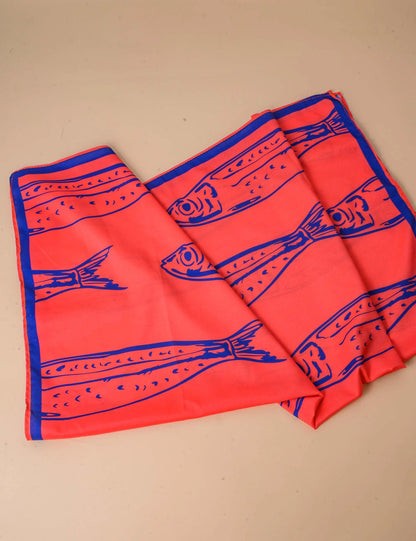 Lenço Coral Náutico