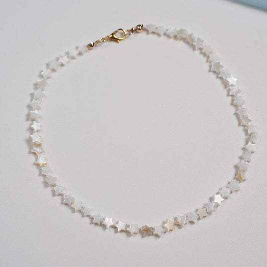 Colar Areia Estelar - Madrepérolas