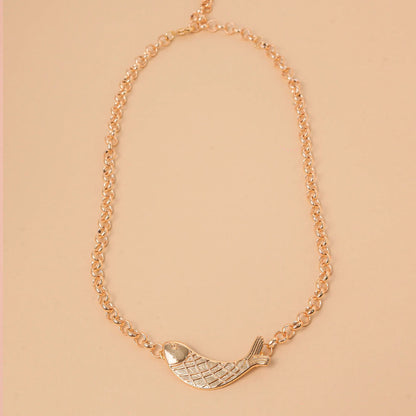 Colar Golden Fish
