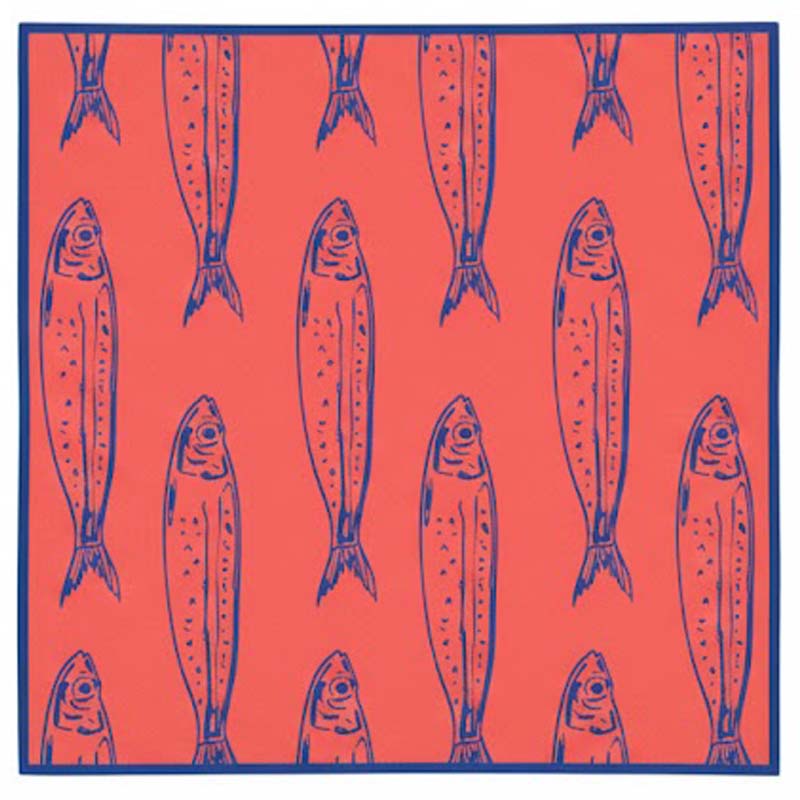 Lenço Coral Náutico